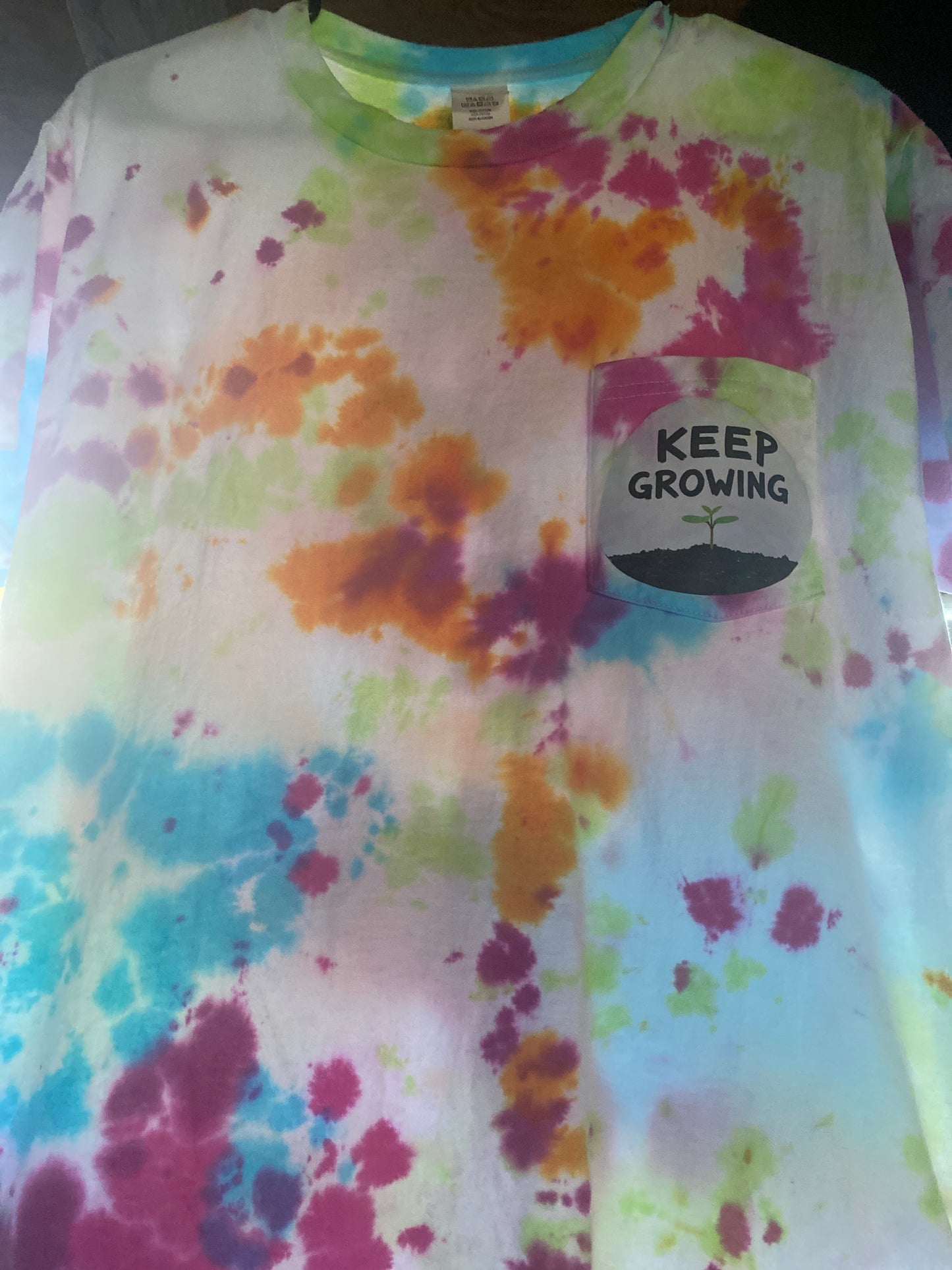 Custom tye dye tshirt